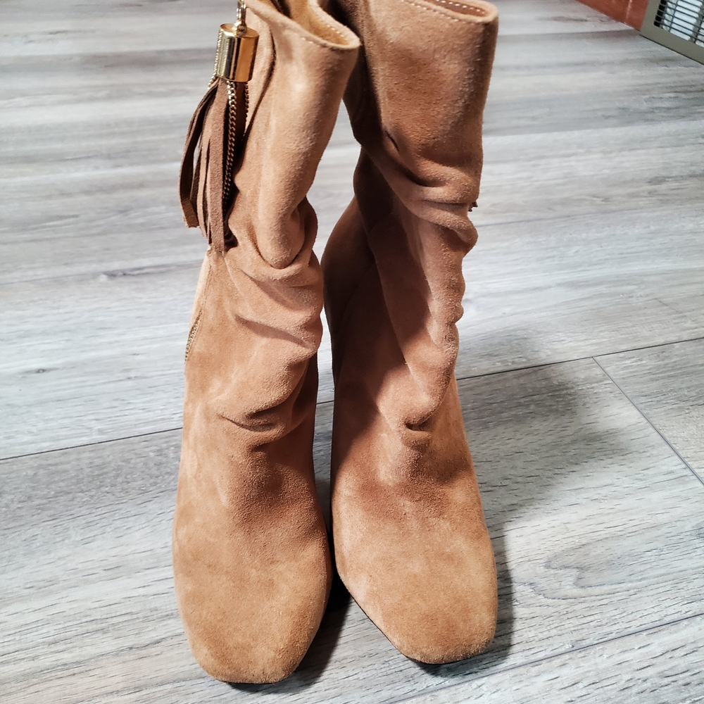 MICHAEL Michael Kors Tan Heeled Boots
